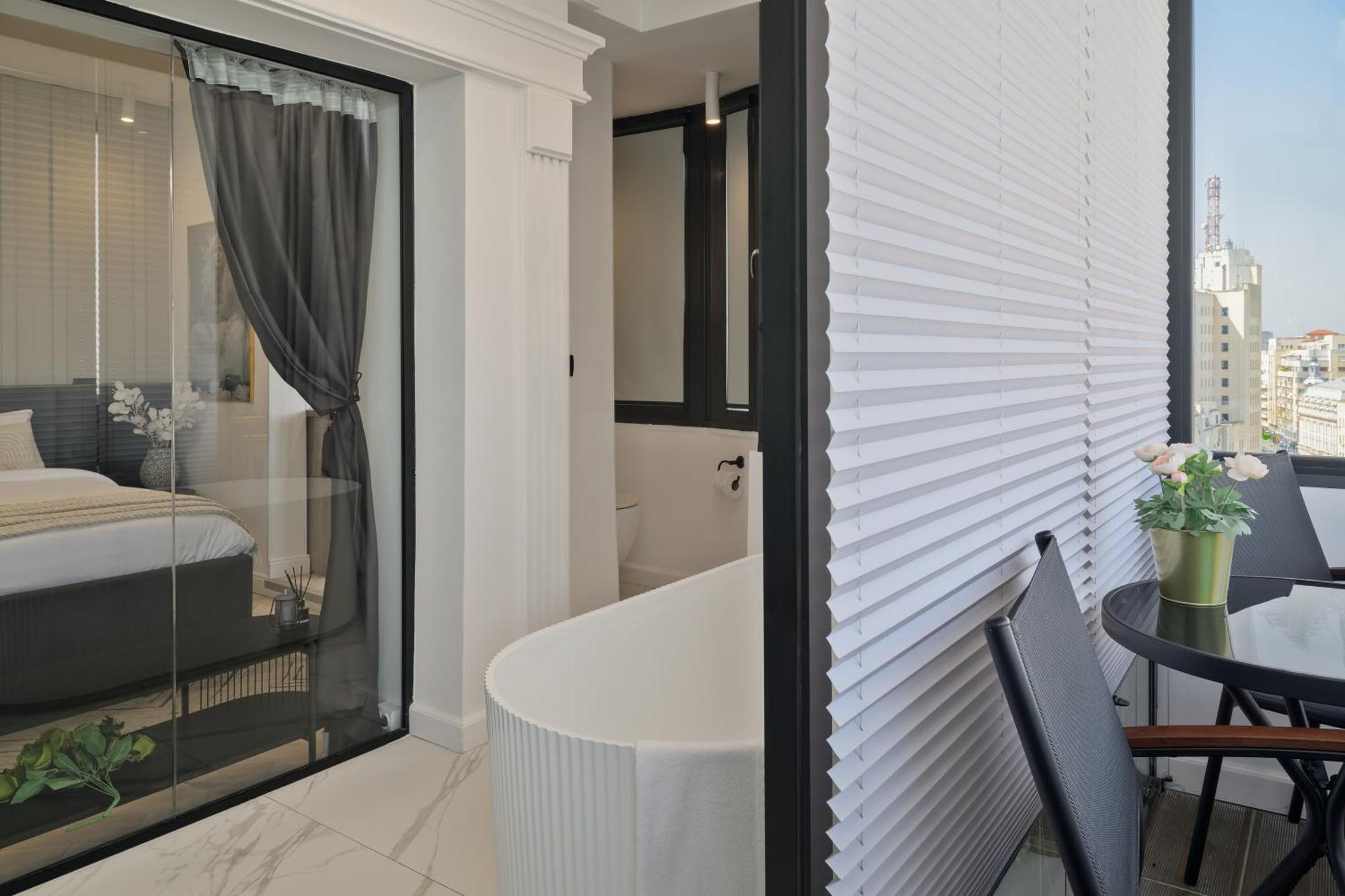 City View - Luxury Apartment A - Old City - Victoriei Bucureşti Eksteriør bilde